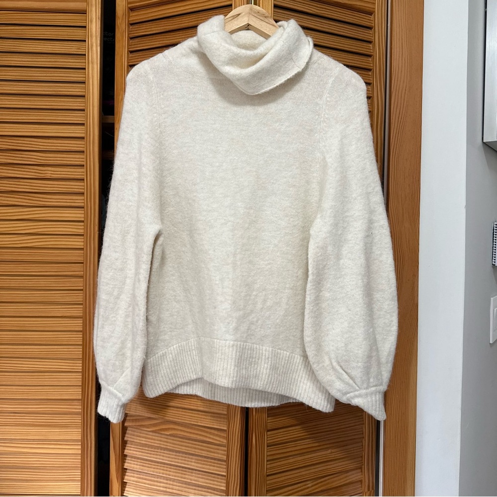 Wilfred Soft Cream Cowl Neck Sweater